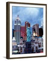 The New York New York Hotel in Las Vegas-null-Framed Premium Photographic Print