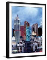 The New York New York Hotel in Las Vegas-null-Framed Premium Photographic Print