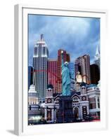 The New York New York Hotel in Las Vegas-null-Framed Premium Photographic Print