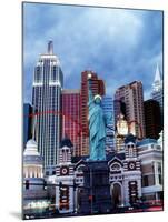 The New York New York Hotel in Las Vegas-null-Mounted Premium Photographic Print