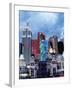 The New York New York Hotel in Las Vegas-null-Framed Photographic Print