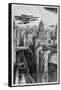 The New York of the Future as Imagined in 1911-Richard Rummell-Framed Stretched Canvas