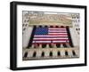 The New York Stock Exchange, Broad Street, Wall Street, Manhattan-Amanda Hall-Framed Photographic Print