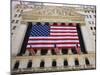 The New York Stock Exchange, Broad Street, Wall Street, Manhattan-Amanda Hall-Mounted Photographic Print