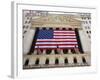 The New York Stock Exchange, Broad Street, Wall Street, Manhattan-Amanda Hall-Framed Photographic Print