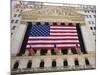 The New York Stock Exchange, Broad Street, Wall Street, Manhattan-Amanda Hall-Mounted Photographic Print