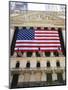 The New York Stock Exchange, Broad Street, Wall Street, Manhattan-Amanda Hall-Mounted Photographic Print