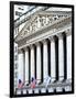 The New York Stock Exchange Building, Wall Street, Manhattan, NYC, White Frame-Philippe Hugonnard-Framed Art Print