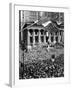 The New York Stock Exchange Celebrates 150th Anniversary with the Greatest War Bond Rally-null-Framed Photo