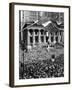 The New York Stock Exchange Celebrates 150th Anniversary with the Greatest War Bond Rally-null-Framed Photo