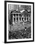 The New York Stock Exchange Celebrates 150th Anniversary with the Greatest War Bond Rally-null-Framed Photo