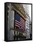 The New York Stock Exchange, Wall Street, Manhattan, New York City, New York, USA-Amanda Hall-Framed Stretched Canvas