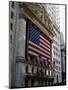 The New York Stock Exchange, Wall Street, Manhattan, New York City, New York, USA-Amanda Hall-Mounted Photographic Print