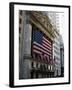 The New York Stock Exchange, Wall Street, Manhattan, New York City, New York, USA-Amanda Hall-Framed Photographic Print