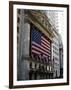 The New York Stock Exchange, Wall Street, Manhattan, New York City, New York, USA-Amanda Hall-Framed Photographic Print