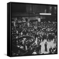 The New York Stock Exchange-Andreas Feininger-Framed Stretched Canvas