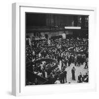 The New York Stock Exchange-Andreas Feininger-Framed Photographic Print