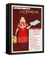 The New York Sunday Journal-Ernest Haskell-Framed Stretched Canvas