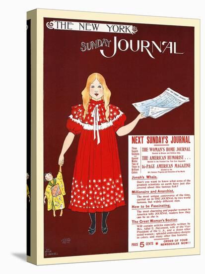 The New York Sunday Journal-Ernest Haskell-Stretched Canvas