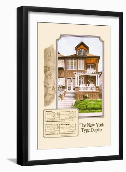 The New York Type Duplex-Geo E. Miller-Framed Art Print