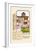 The New York Type Duplex-Geo E. Miller-Framed Art Print