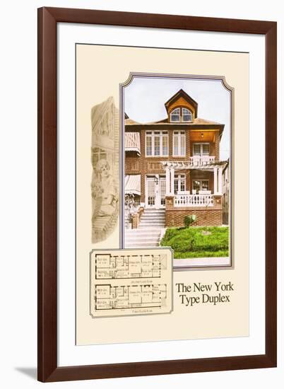 The New York Type Duplex-Geo E. Miller-Framed Art Print