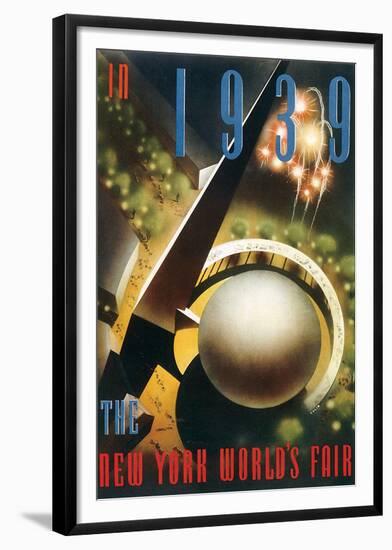 The New York World's Fair, c.1939-Nembhard Culin-Framed Art Print