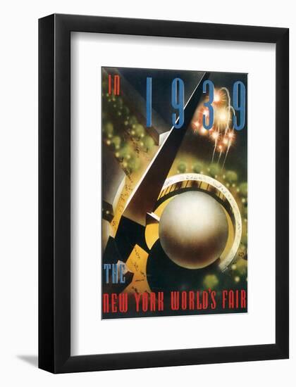 The New York World's Fair, c.1939-Nembhard Culin-Framed Art Print