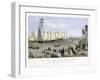The New York Yacht Club Regatta, Pub. Currier and Ives, 1869-null-Framed Giclee Print