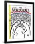 The New Yorker Cover - August 22, 1964-Abe Birnbaum-Framed Premium Giclee Print