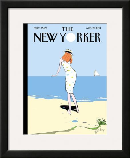 The New Yorker Cover - August 29, 2011-Istvan Banyai-Framed Giclee Print