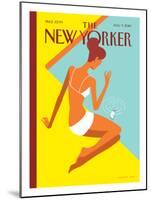 The New Yorker Cover - August 9, 2010-Christoph Niemann-Mounted Print