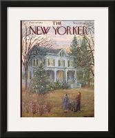 The New Yorker Cover - December 14, 1957-Edna Eicke-Framed Giclee Print