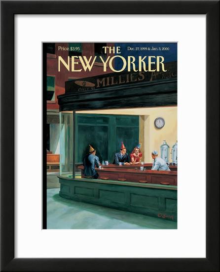 The New Yorker Cover - December 27, 1999-Owen Smith-Framed Giclee Print
