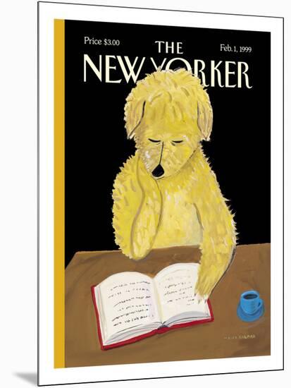 The New Yorker Cover - February 1, 1999-Maira Kalman-Mounted Print