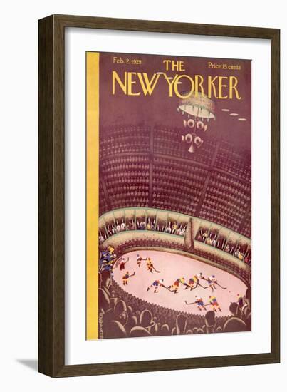 The New Yorker Cover - February 2, 1929-Sue Williams-Framed Premium Giclee Print
