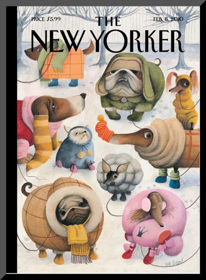 The New Yorker Cover - February 8, 2010-Ana Juan-Mounted Print