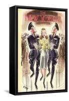 The New Yorker Cover - January 10, 1942-Leonard Dove-Framed Stretched Canvas