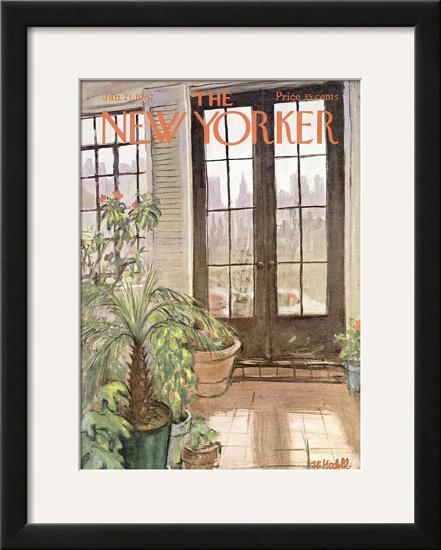 The New Yorker Cover - January 21, 1967-Frank Modell-Framed Giclee Print