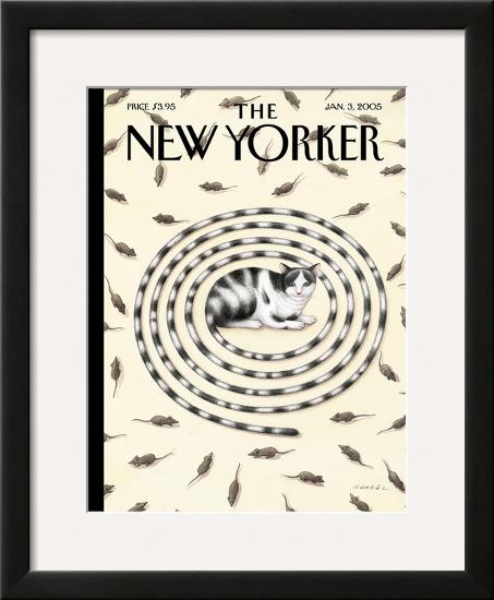 The New Yorker Cover - January 3, 2005-Gürbüz Dogan Eksioglu-Framed Giclee Print