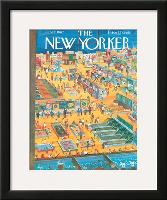 The New Yorker Cover - June 2, 1962-Anatol Kovarsky-Framed Giclee Print