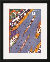 The New Yorker Cover - June 25, 1927-Ilonka Karasz-Framed Giclee Print