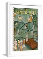 The New Yorker Cover - June 9, 1928-Ilonka Karasz-Framed Premium Giclee Print