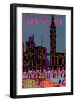 The New Yorker Cover - March 2, 1929-Adolph K. Kronengold-Framed Premium Giclee Print