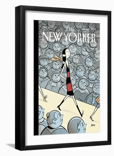 The New Yorker Cover - March 20, 2006-Seth-Framed Premium Giclee Print