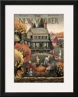 The New Yorker Cover - October 12, 1946-Edna Eicke-Framed Giclee Print