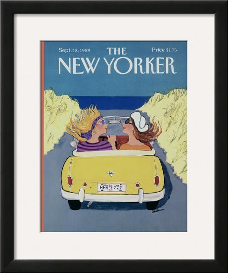 The New Yorker Cover - September 18, 1989-Barbara Westman-Framed Giclee Print