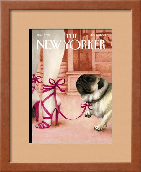 The New Yorker Cover - September 27, 2004-Ana Juan-Framed Art Print