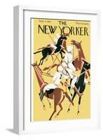 The New Yorker Cover - September 3, 1927-Theodore G. Haupt-Framed Premium Giclee Print