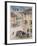 The New Yorker Magazine Cover from July 23rd with Typical Small Italian Town, 1949-Coppo di Marcovaldo-Framed Giclee Print